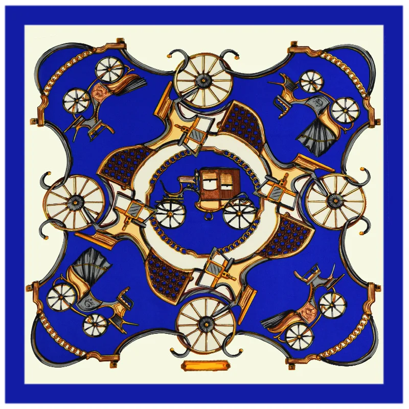 Шелковый шарф 60*60 см роскошный брендовый цветной шейный платок с принтом