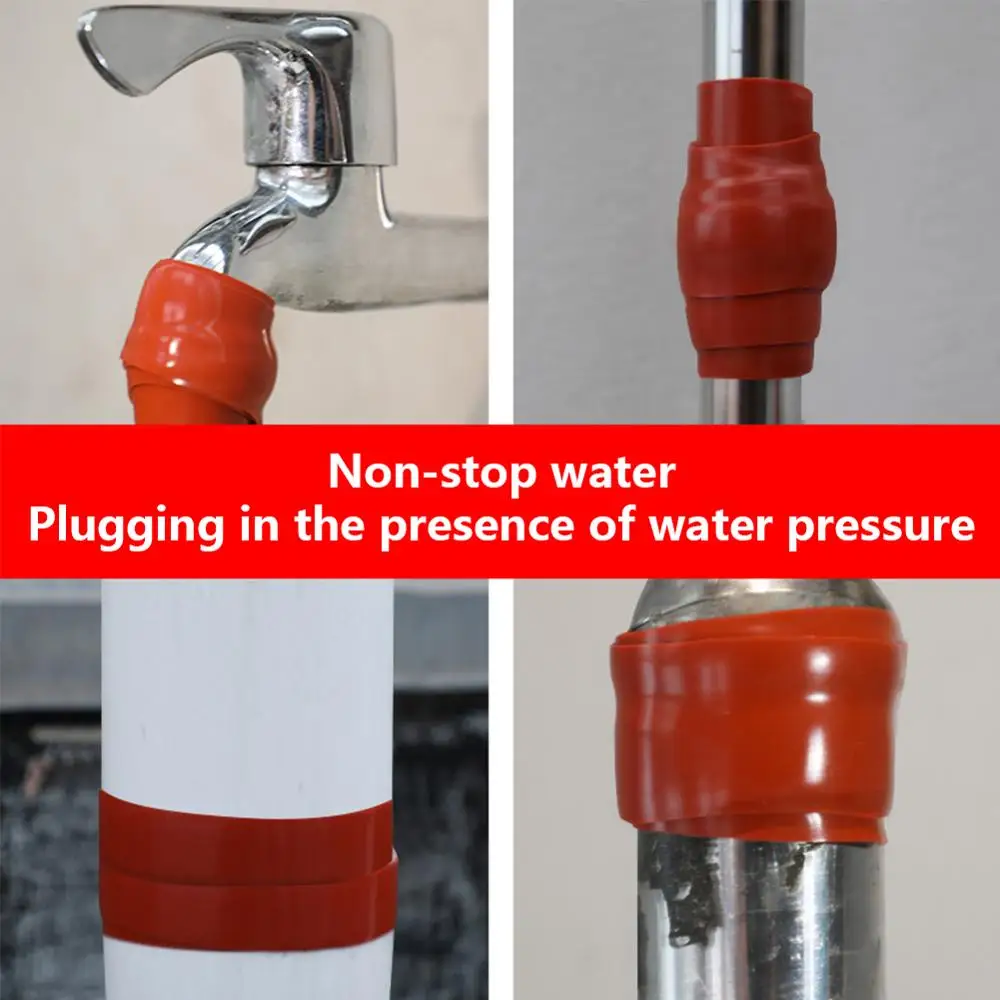 Универсальная сверхпрочная Водонепроницаемая самозакрепляющаяся лента для