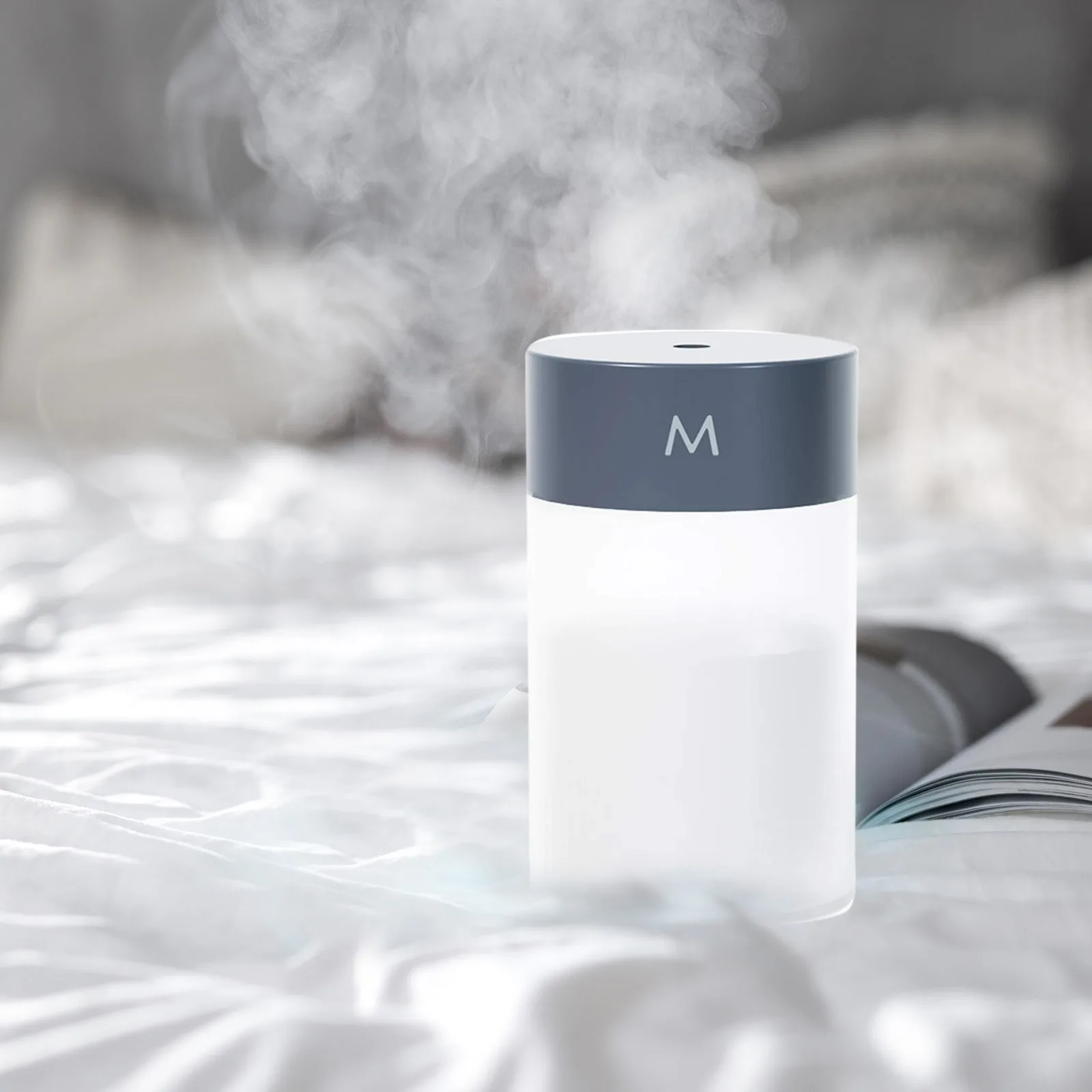 260ml Cold Fog Humidifier Colorful Night Light Air Home Desktop Moisture Mist Maker Portable Cool Sound #4 | Бытовая техника