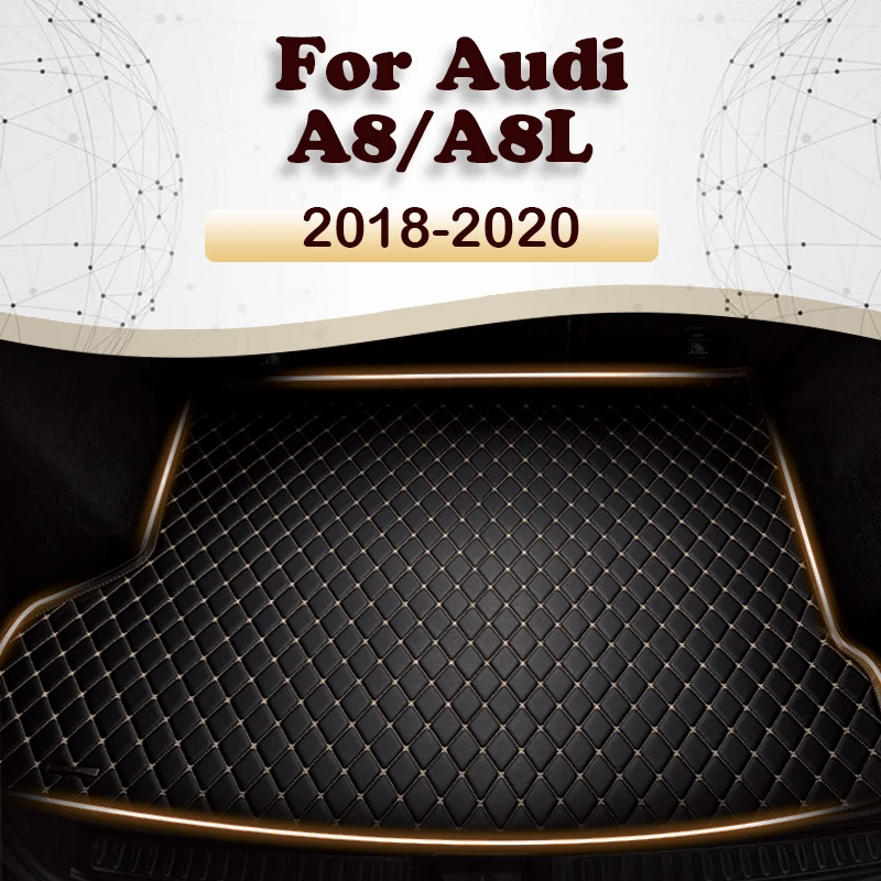 

Car trunk mat for Audi A8/A8L Non-hybrid 2018 2019 2020 Cargo Liner Carpet Interior Parts Accessories Cover