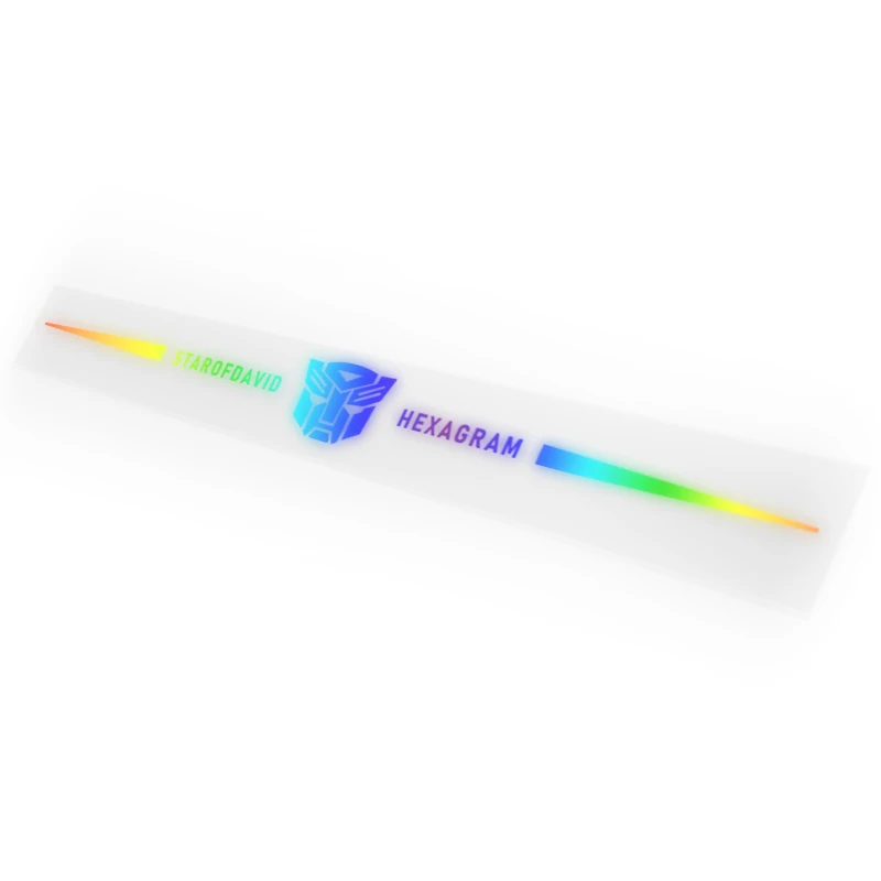 1/2 шт. автомобильные Светоотражающие Водонепроницаемые виниловые наклейки |