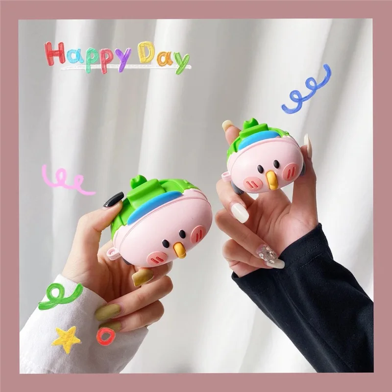 Рисунок с героями из мультфильмов попугай автомобиля силиконовый чехол Коробка