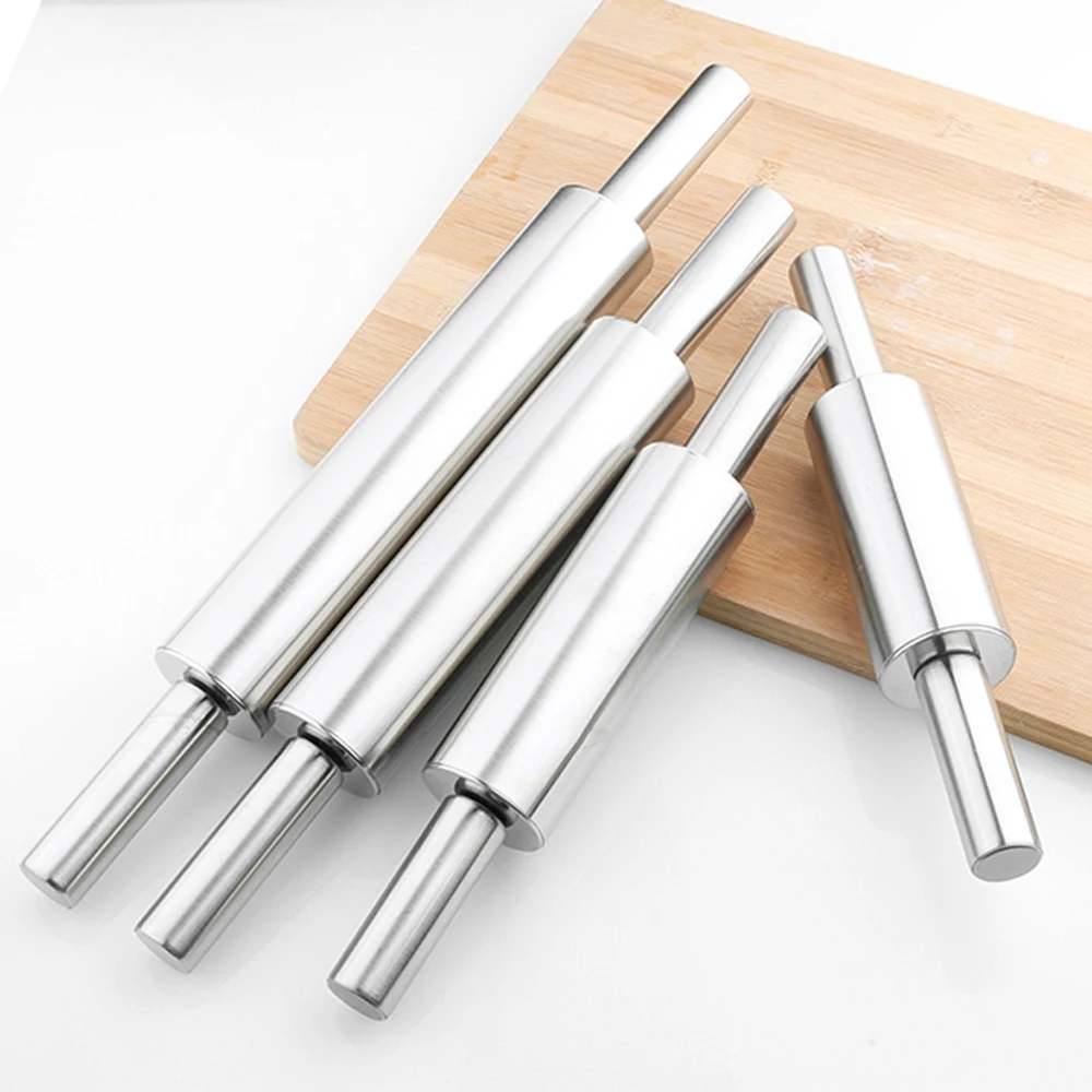 1 шт. антипригарная скалка для помадки из нержавеющей стали|Скалки и кондитерские