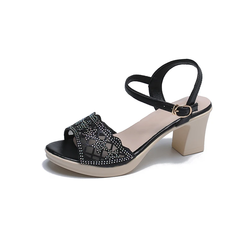 

Summer Sexy Women High Heels Sandals 6.5cm Stripper Shoes Party Pumps Shoes Women Platform Sandals Open Toe