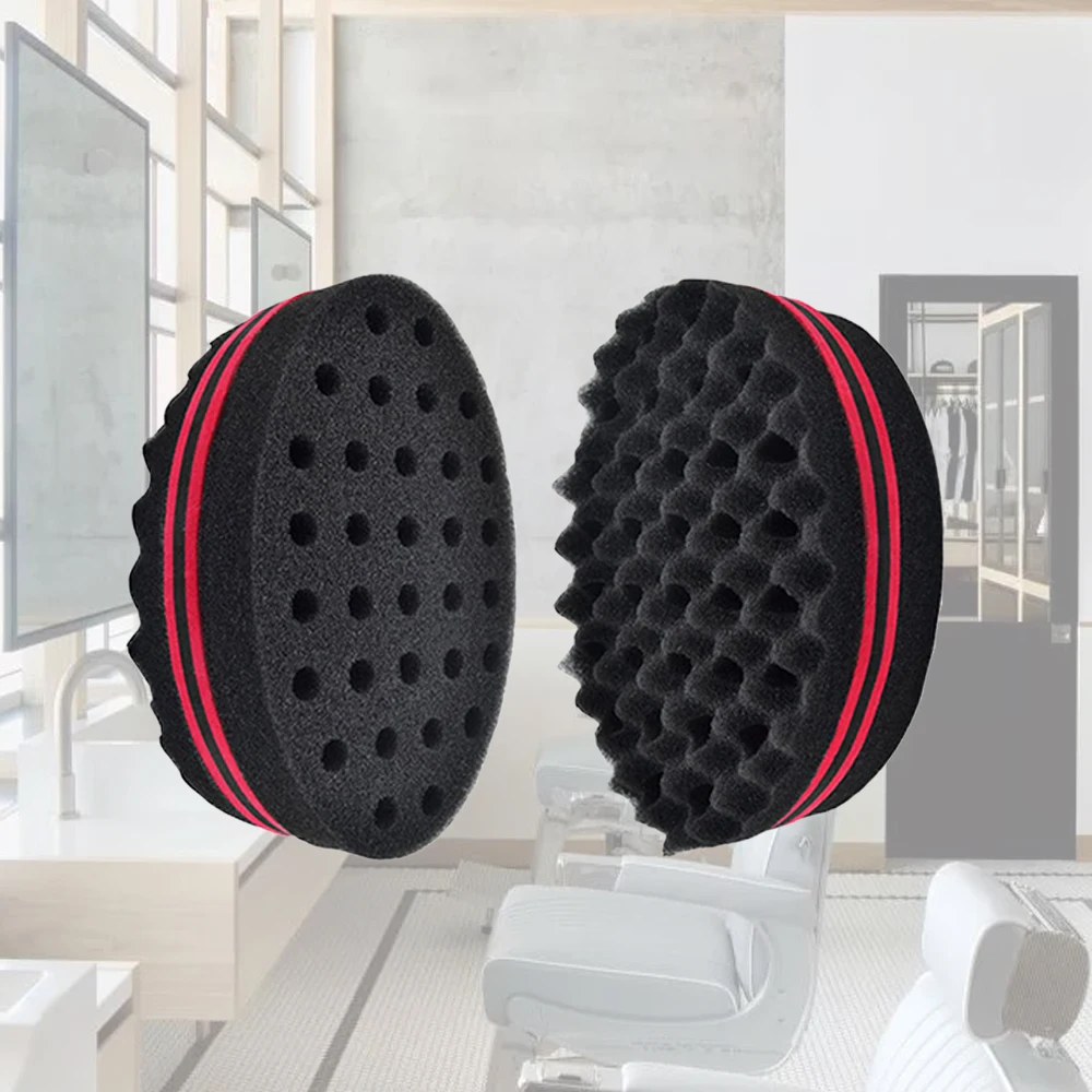 Двухсторонняя Волшебная щетка для волос губка волна Парикмахерская Кисть