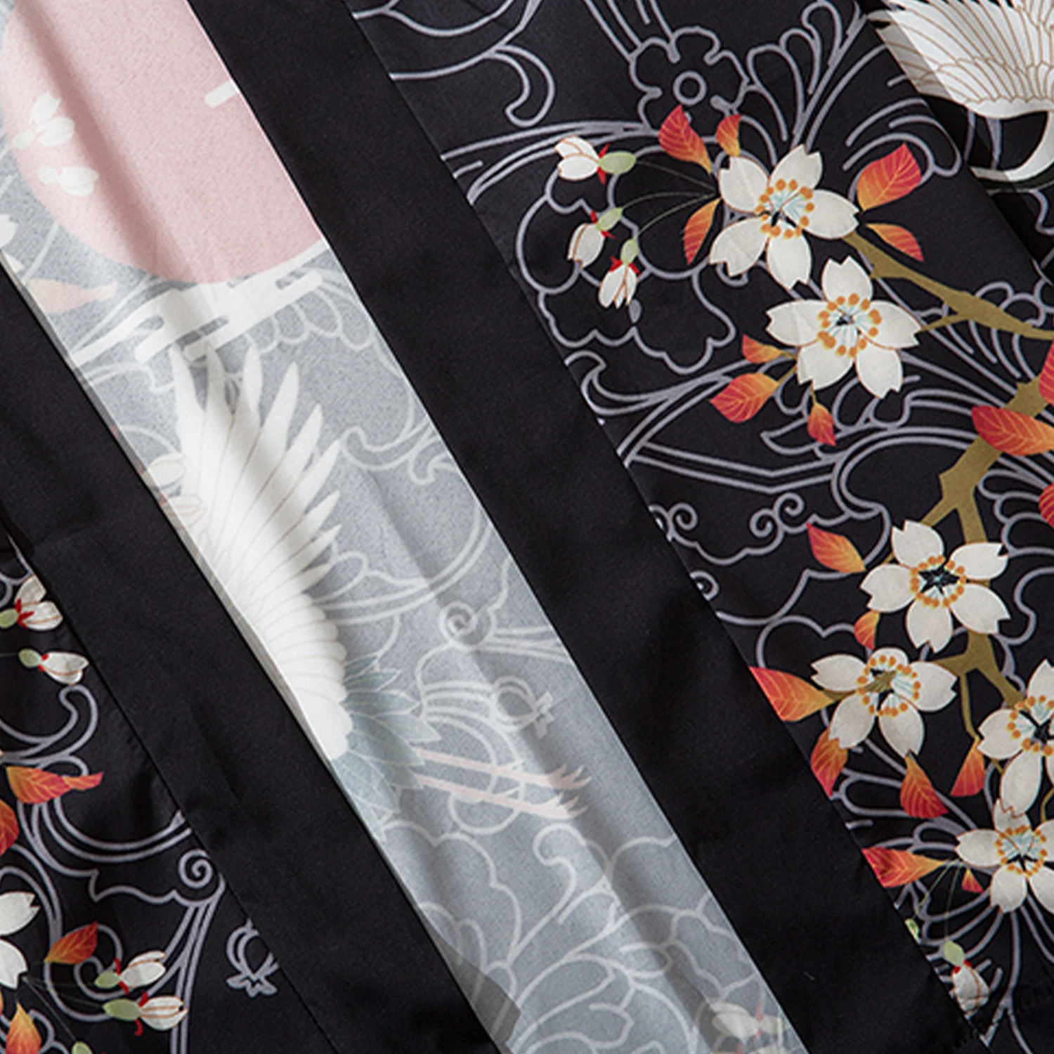 Aelfric Eden кимоно с принтом сказочного крана в японском стиле рубашки куртки 2020