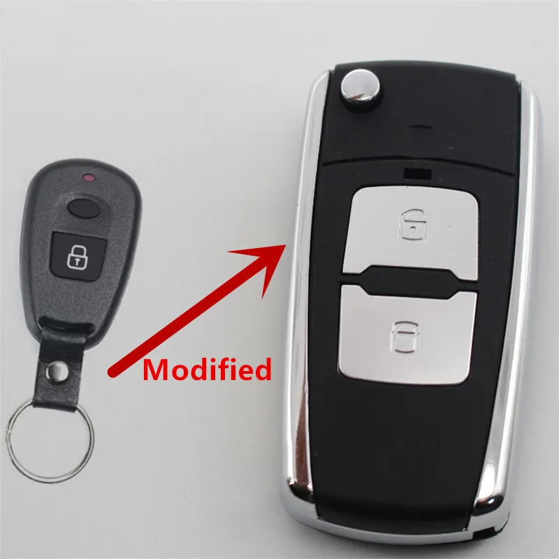 XIEAILI Замена 2 кнопки изменение флип ключей для Hyundai сантафе/Trajet XG/Terracan/Avante XD с