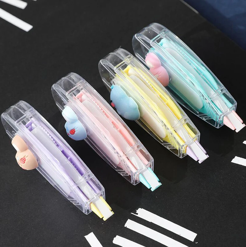 1 Piece Fashion Design Cute Cartoon School Student Correction Tape Office Writing Correct Tools Buy 2 PCS Send Gift | Канцтовары для