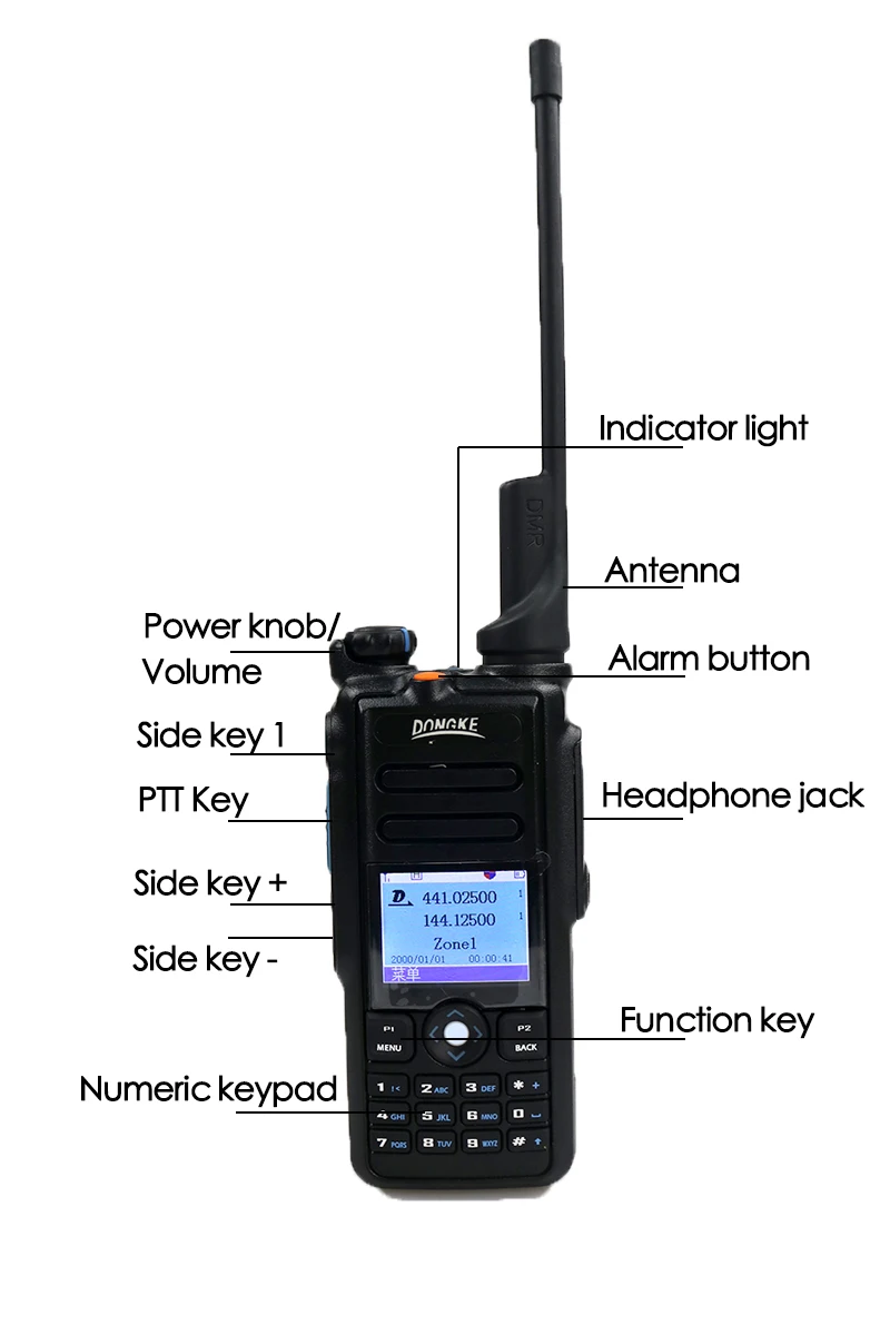 2 шт. DONGKE DM-918 цифровая рация DMR Dual Time slot DMR радио мощные радиосвязи CB рации