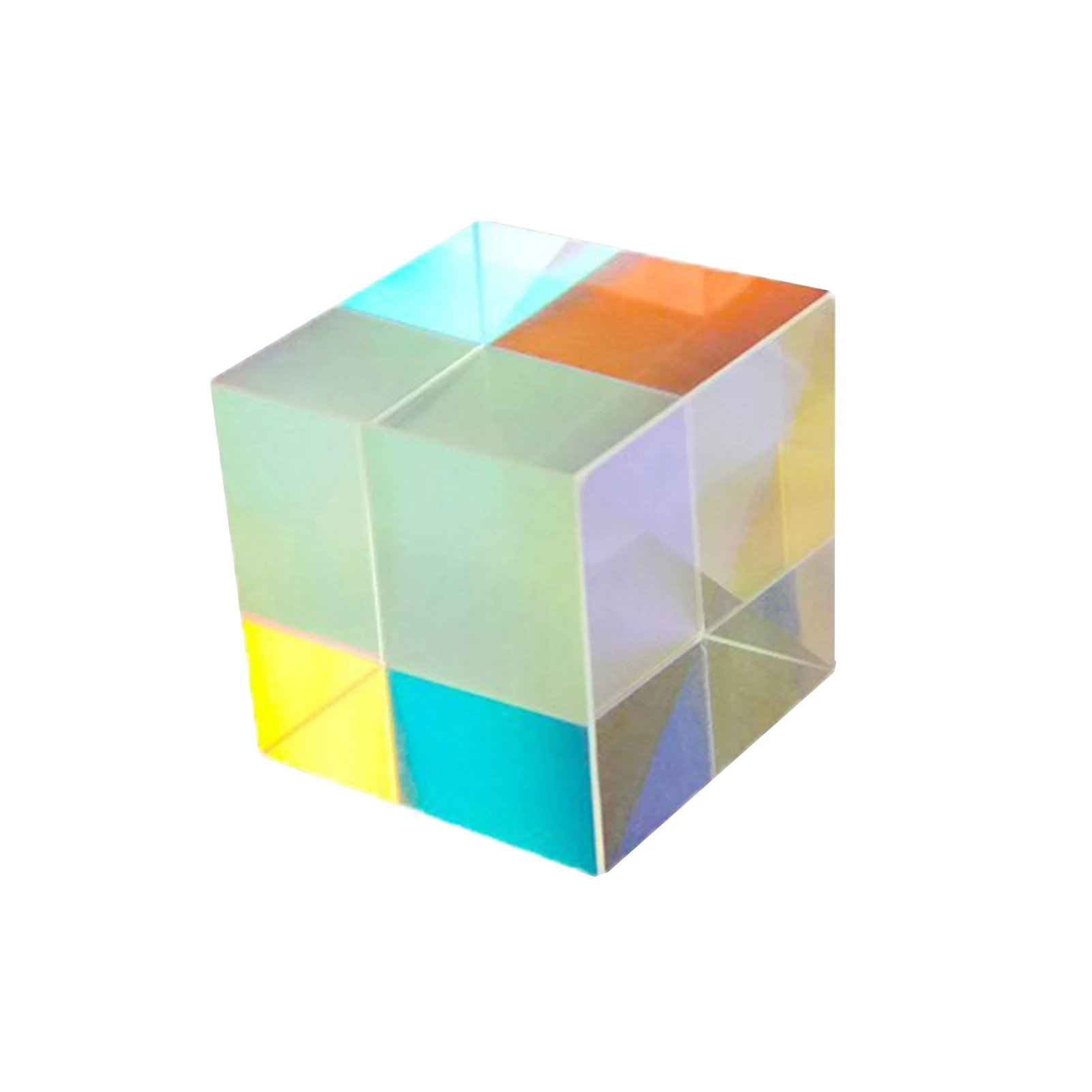

X-Cube RGB сплиттер-Сумматор дисперсии оптический K9 Призма шестисторонняя яркий светильник цветное Стекло Призма 20*20*20 мм Призма