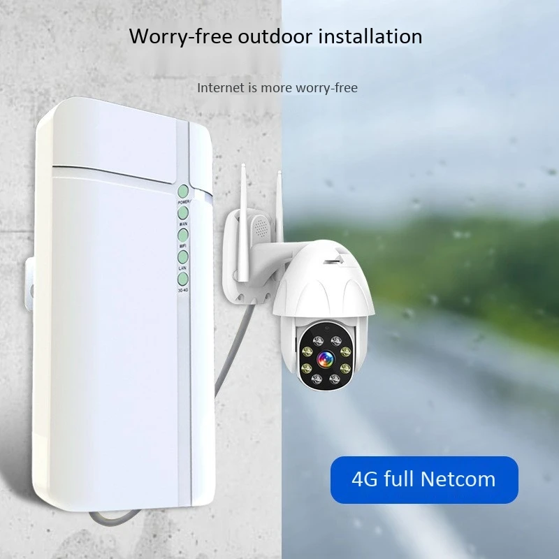 

4G Router WiFi Router IP66 Waterproof 4G to WiFi WPA WPA2 Support 32 Users for Outdoor Wireless Router(US Plug)
