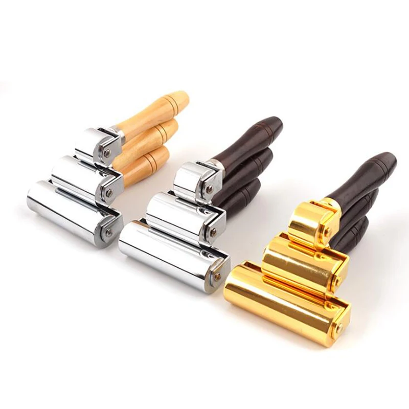 

1pc Leather Roller Blank Holder Device Hand Pushing Roller Pressing Wheel Diy Handmade Leather Pressing Tool