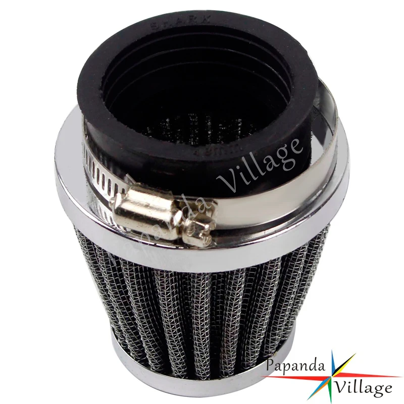 Универсальный Воздушный фильтр для мотоцикла индукционный комплект 48 мм с