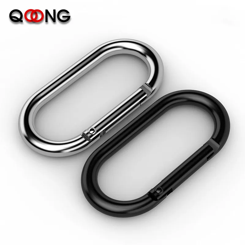 6 шт. брелок для ключей из алюминиевого сплава ручной работы Открытое кольцо с