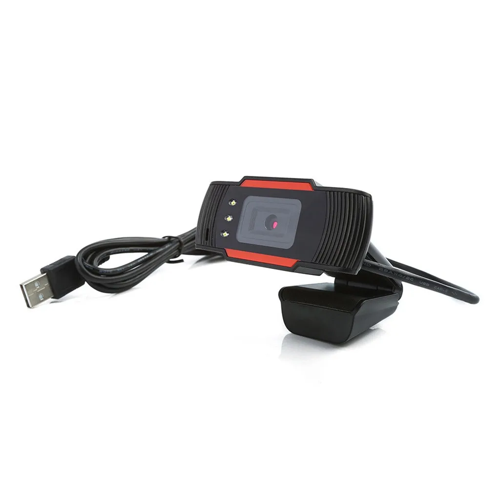 Веб-камера Led компьютер ПК ноутбук 12mp Usb2.0 веб-камера 720p Hd камера с микрофоном для