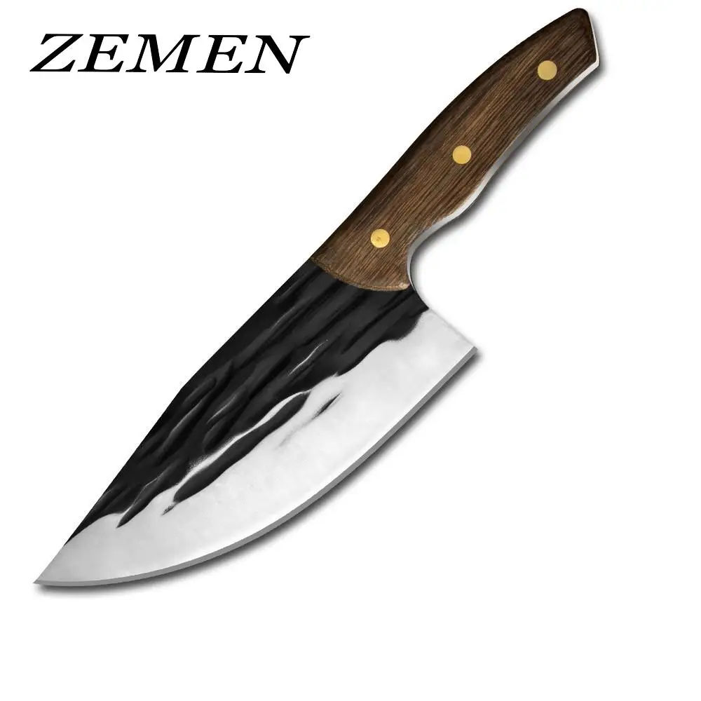 

Многофункциональный Нож для нарезки мясника, нож для мяса, подходит для дикой охоты, барбекю, кухни, аксессуары для приготовления пищи, кухо...