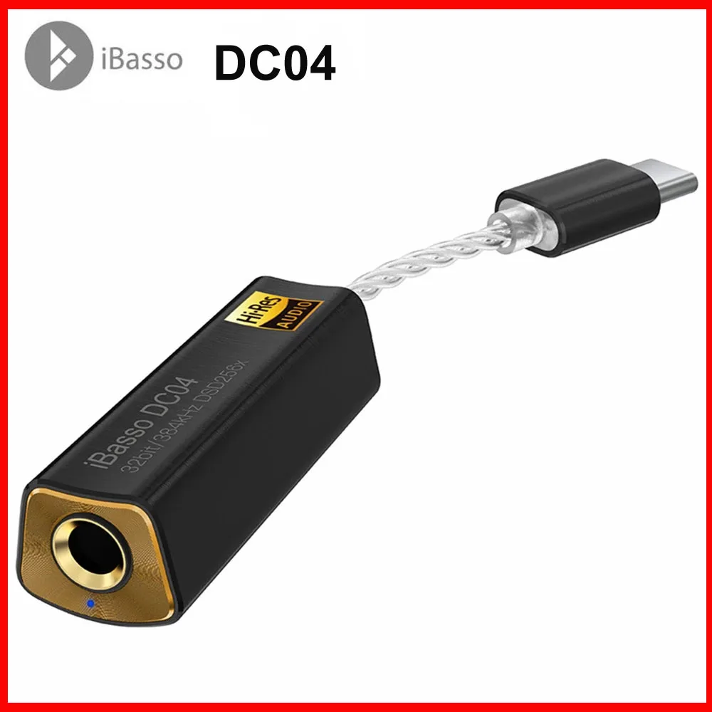 

Декодирующий усилитель типа c до 4,4 мм iBasso DC04 для проводной гарнитуры Hi-Fi Мобильный телефон без потерь