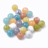 50200pcs 8mm 12mm mix color imitation clouds round acrylic beads for jewelry making diy necklace braceletimitation jelly style