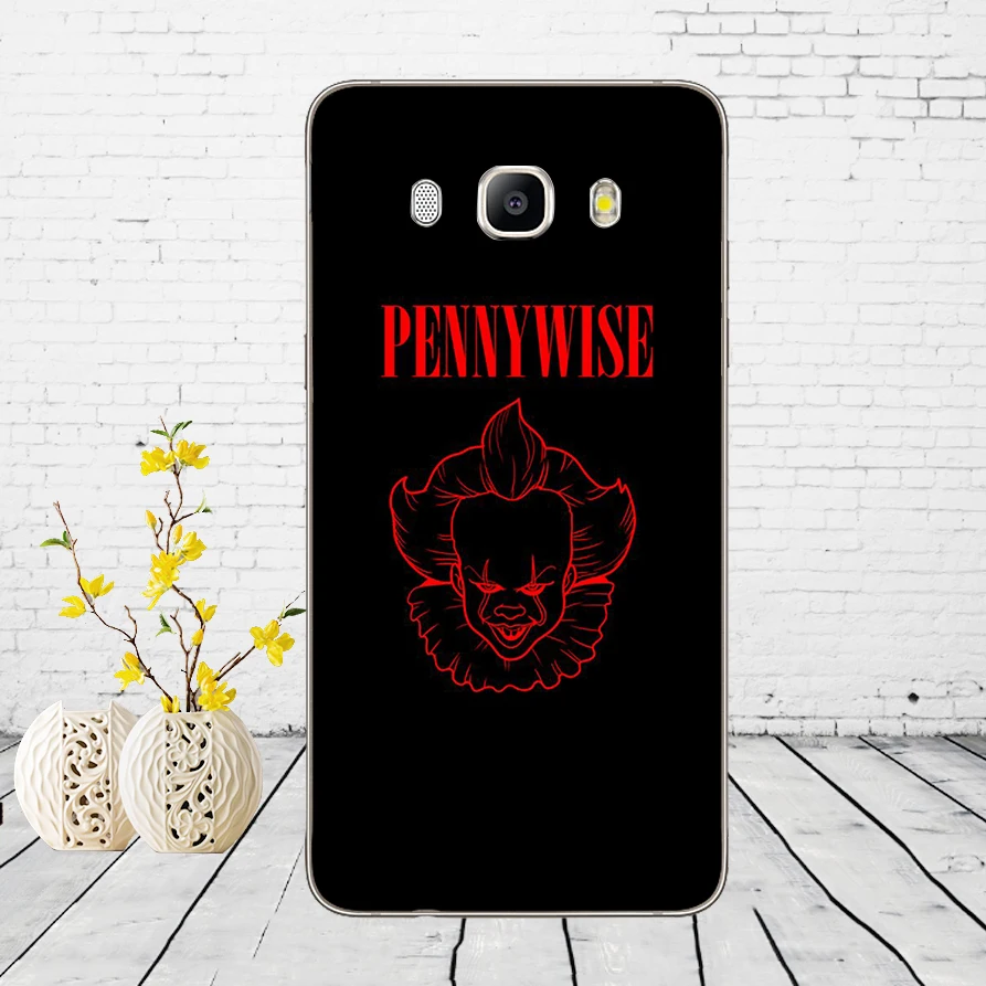 291DD Pennywise ужас клоуна мягкий силиконовый чехол для Samsung Galaxy a3 a5 2017 A6 A8 2018 j3 j5 j7 2016