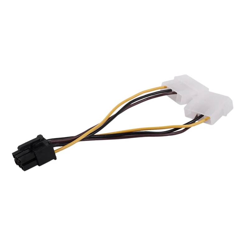 Двойной 4-контактный молекс IDE/SATA 6 Pin PCI-E графическая карта Мощность