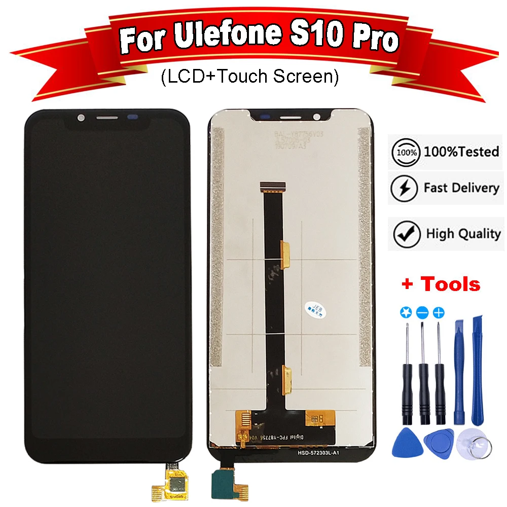 5 7 дюймовый сенсорный экран + ЖК дисплей для Ulefone S10 Pro сборка Замена Android 8 1