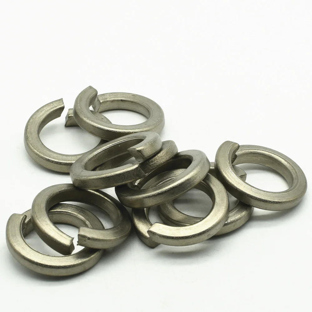 12pcs Ti Screw Washers Flexible Titanium Gasket M4 M5 M6 M8 M10 M20 Original color Ring Fastener | Обустройство дома