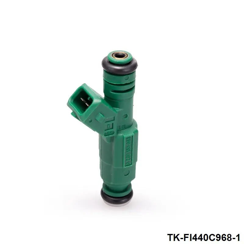 6 шт./лот топливный инжектор с высоким потоком 0 280 155 968 440cc Green Giant для топливного