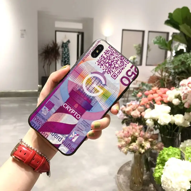 HPCHCJHM голландский гульден деньги Мягкий силиконовый чехол для телефона iPhone 11 pro XS