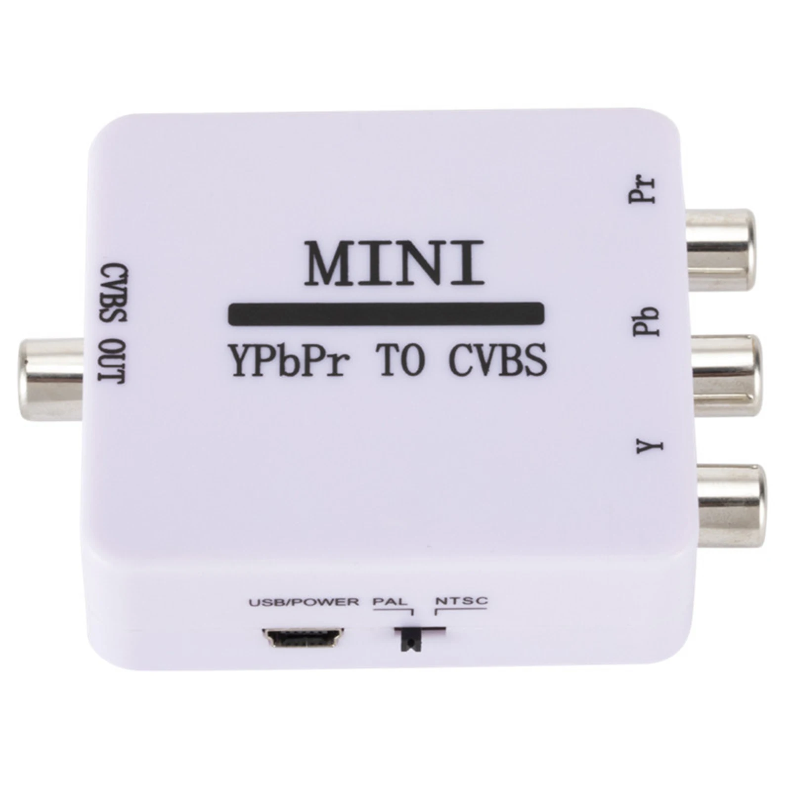 YPBPR-внешний компонент к CVBS 1080P видеоадаптер для монитора телевизора проектора |