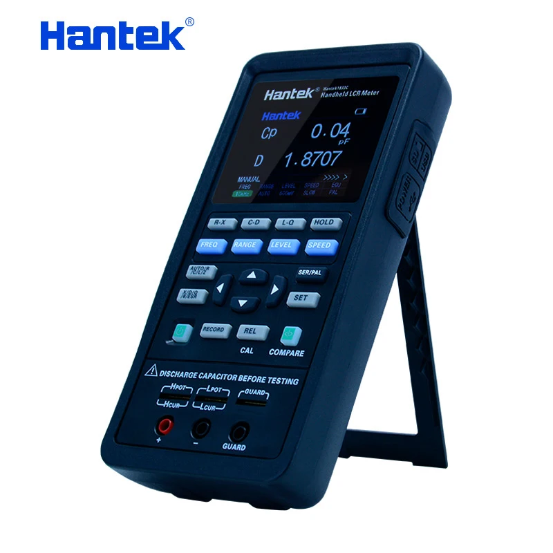 Hantek 1832C/1833C digital handheld LCR meter Digital Bridge High Precision Measurement Resistance Inductance Capacitance | Инструменты