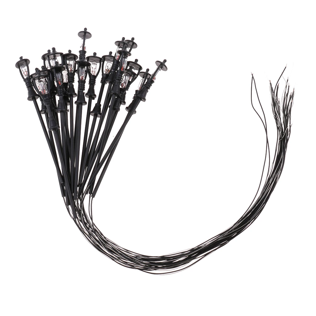 Модель 20x железнодорожные светодиоды лампы фонаря уличные фонари для