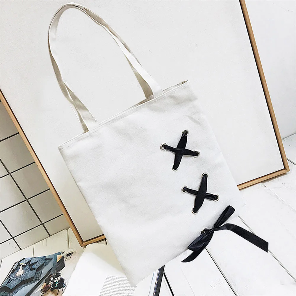 Складная сумка для покупок женские повседневные холщовые хозяйственные сумки на