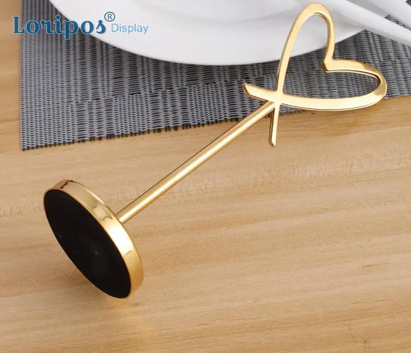 Креативный металлический зажим из нержавеющей стали держатель для стола с