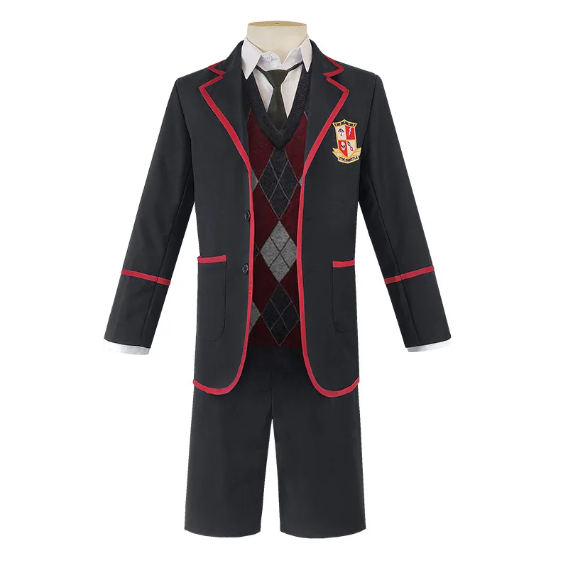 Костюм для косплея зонтика взрослых школьная форма топ свитер штаны рубашка