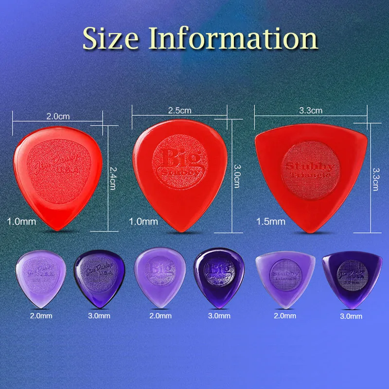 dunlop stubby gitarre picks dreieck reißen form bass vermittler akustische elektrische klassische gitarre pick teil zubehör gitarre picks fr