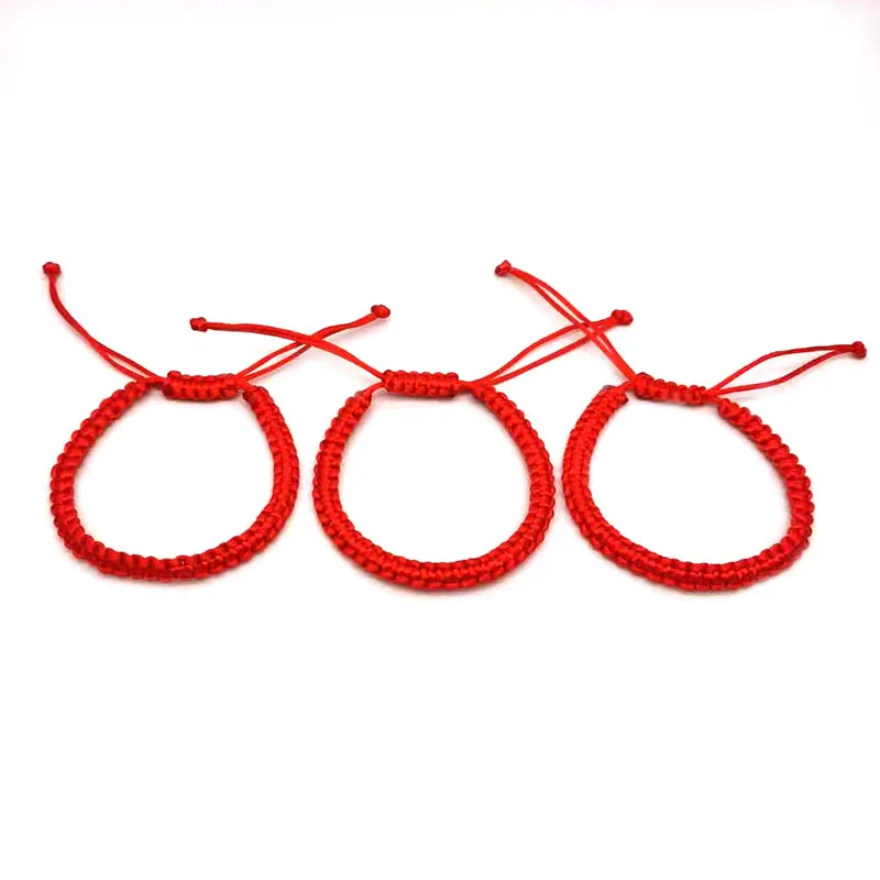

Red Glossy Bracelets Can Ward Off Evil Spirits Protect A Symbol Of Friendship Lucky Men And Women Given As Gift