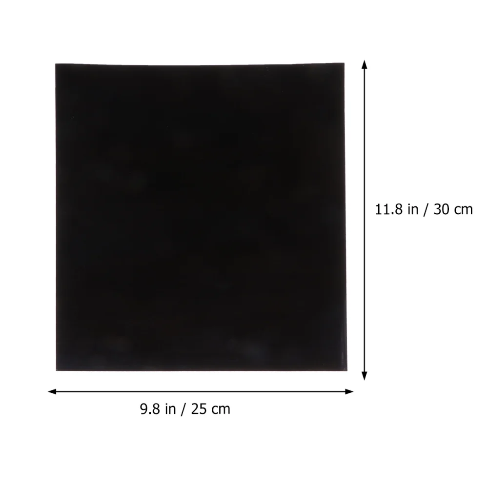 

6PC Professional DIY PU Heat Transfer Vinyl HTV Vinyl Film for T-Shirts Sports Clothing Bags Garments Black and White