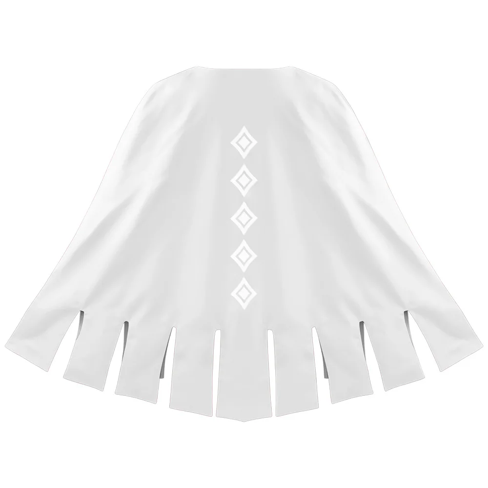 

Sky Adult of Light Cos Cape White Cloak Halloween Carnival Party Unisex Cosplay Costume Free Shipping