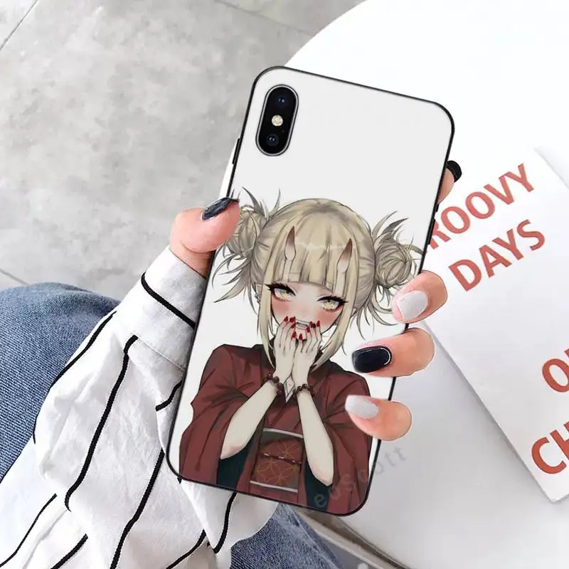 

Himiko Toga Boku Phone Case for iPhone 11 12 mini pro XS MAX 8 7 6 6S Plus X 5S SE 2020 XR