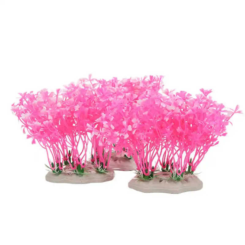 

Artificial Plastic Aquatic Plant Odorless Simulation Plastic Hydroponic Plants for Landscaping for Fish Tank for Fish Tank