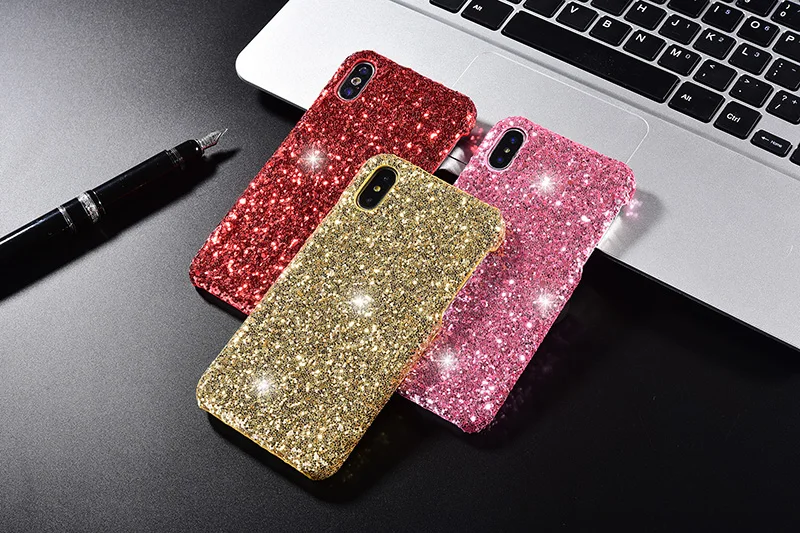 Стиль цветной, мягкий, из ТПУ крутой Блестящий сотовый телефон чехол для iPhone 6/7/8/X XR XS Max Capa Coque Fundas