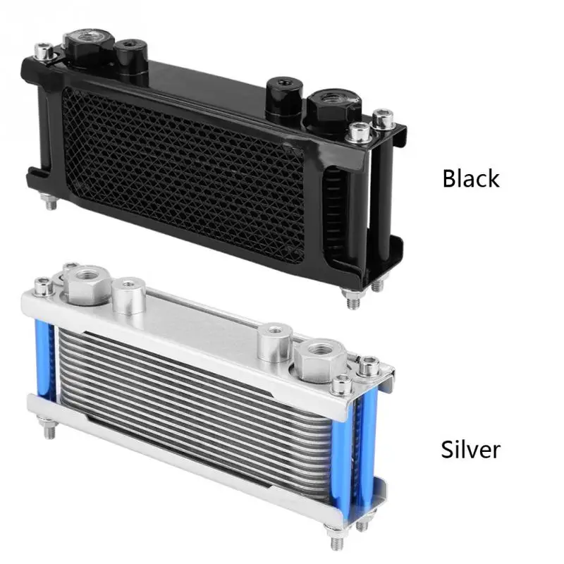 Motorcycle Oil Cooler Universal Upgrade Aluminum Engine Cooling Radiator 50CC-200CC | Автомобили и мотоциклы