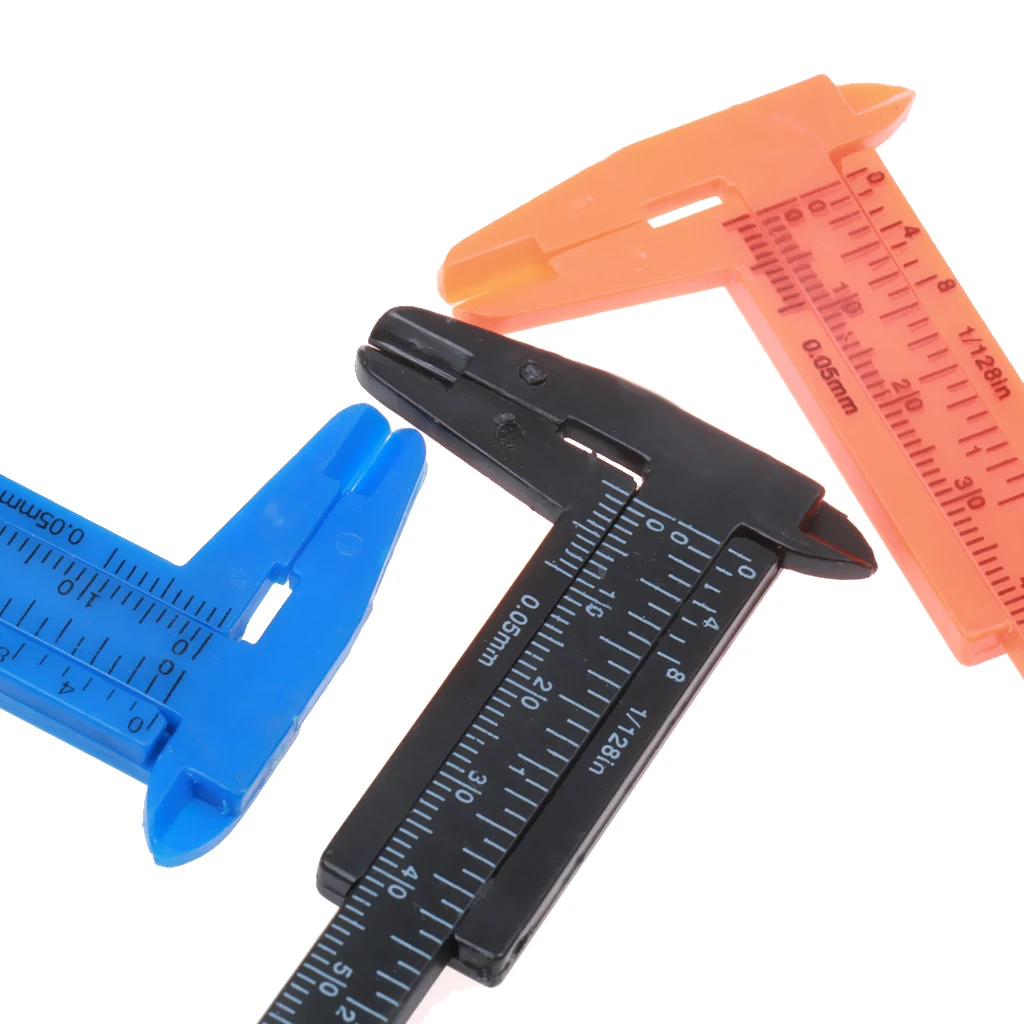 

New 80mm Economical Plastic Slide Caliper Vernier Measuring