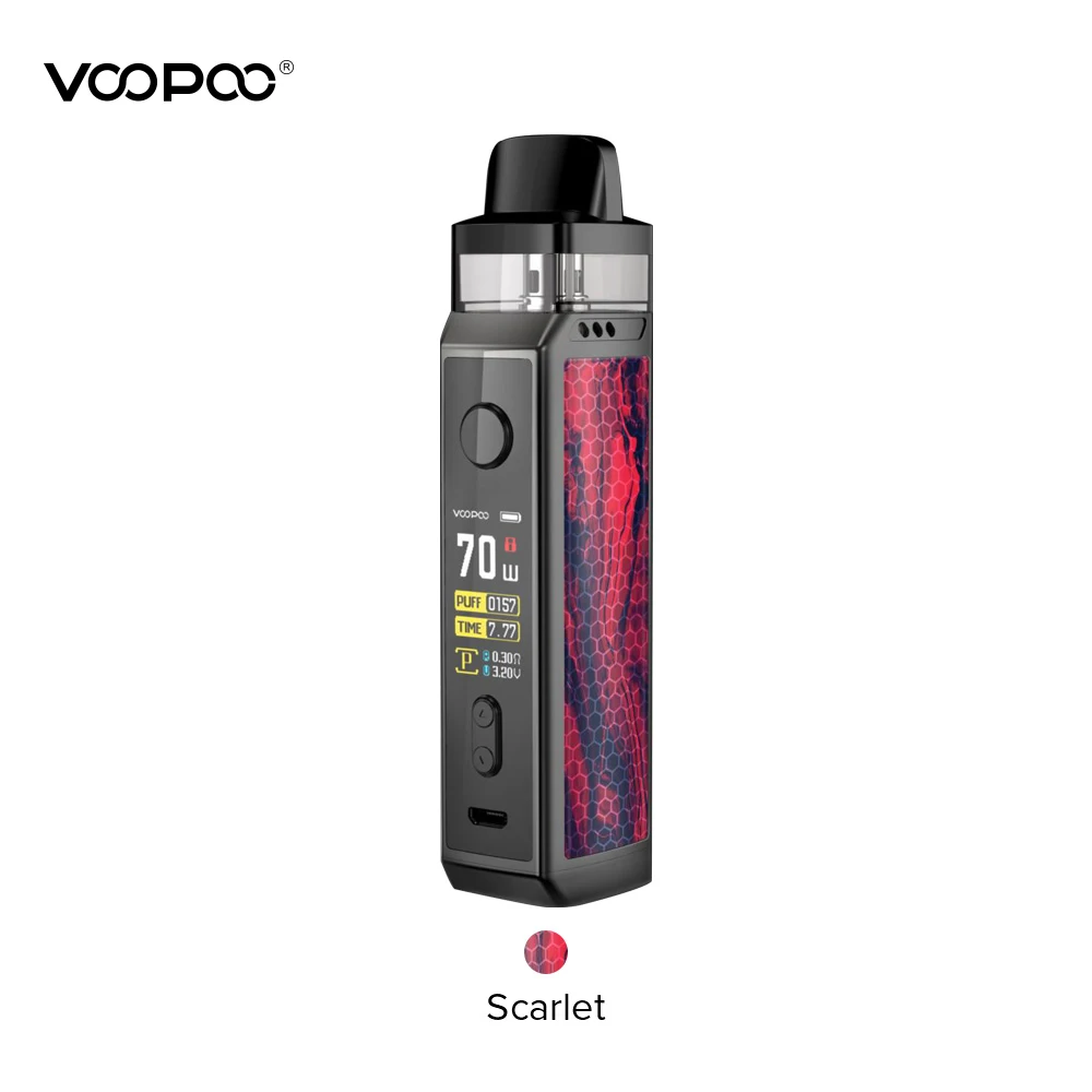 Оригинальный VINCI X Pod Kit питание от одного аккумулятора 18650 70 Вт Мощность с 5 PNP