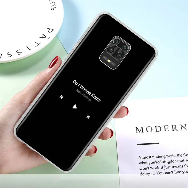 

Phone Case for Xiaomi Redmi Note 9S 8T 8 Pro 9 7 9A 8A 7A K40 K30 10 Pro Hard PC Back Cover Couqe Arctic Monkeys Fashion