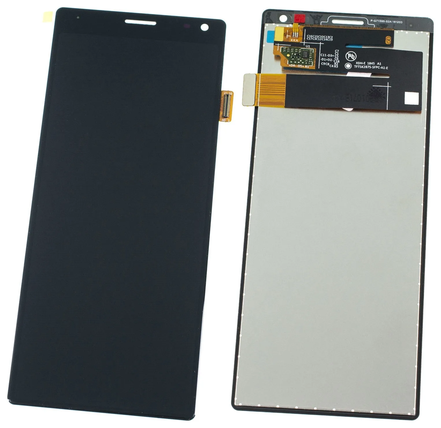 Дисплей для телефона Sony I4113 (10 Dual) в сборе с тачскрином Черный | Мобильные телефоны