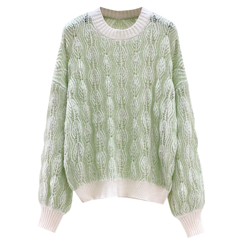 

Fashion autumn new style Korean loose thin long-sleeved sweater