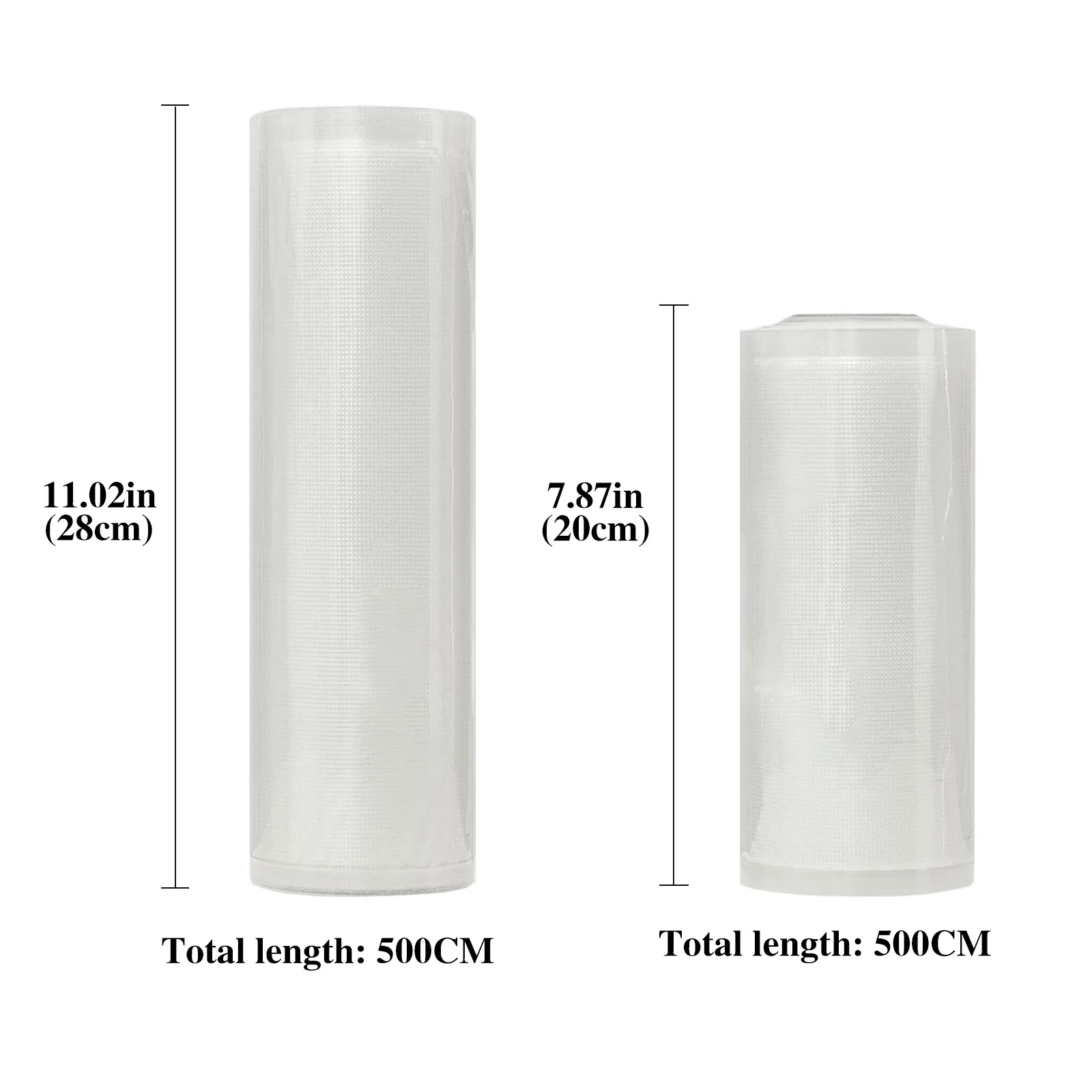 2 рулона кухонные пищевые защитные вакуумные пакеты для хранения жаростойкие и