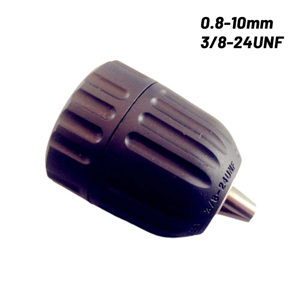 

Quick Replacement Keyless Electric Drill Chuck 0.8-10mm To 3/8\\\" - 24UNF Drill Chuck Air Tool Accessories