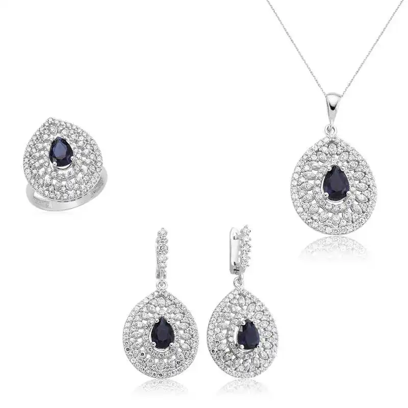 

Silverlina Silver Drop Patterned Women 'S Set